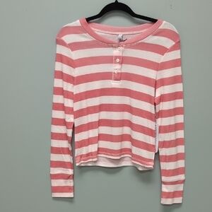 Sisstrevolution Playin Games LS Knit Top Size Large